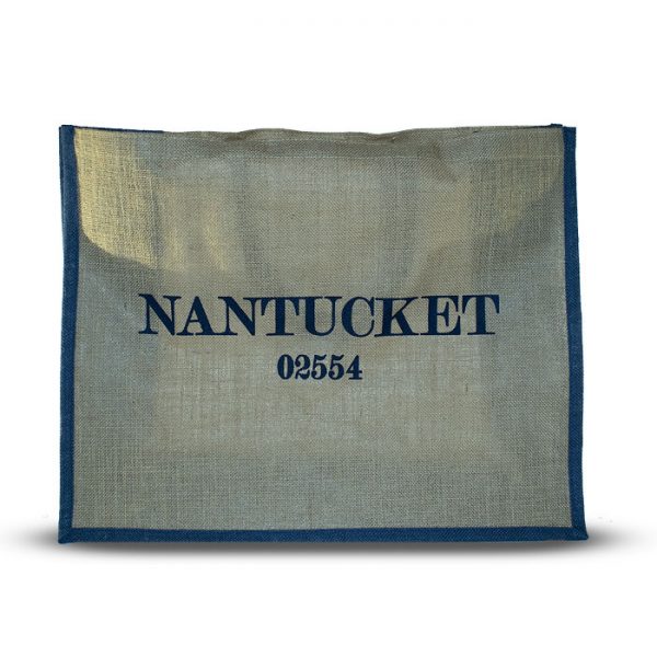Large Blue Nantucket Bag It's a Shore Thing Gift Store Nantucket, MA